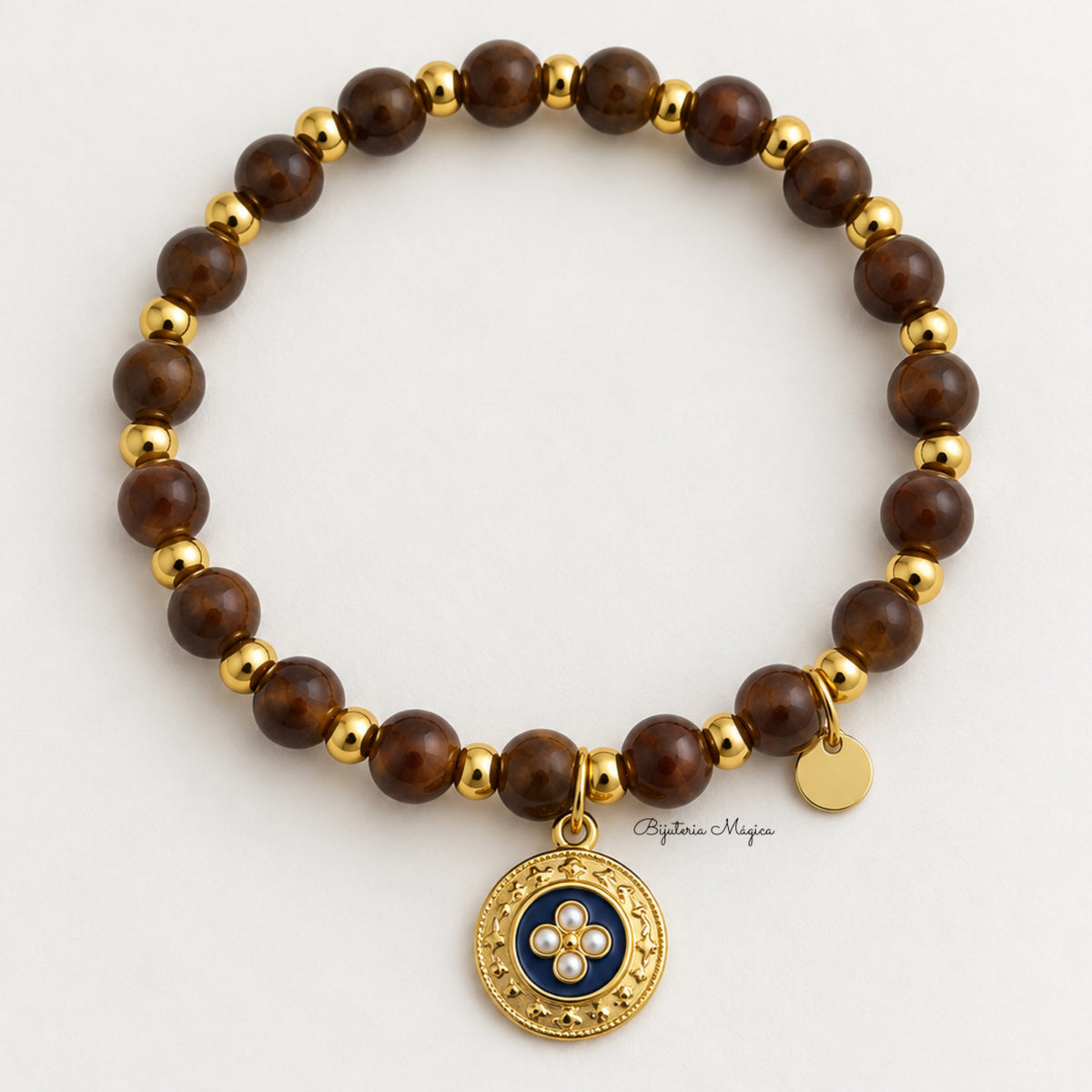 Pulseira Caramujo Safira