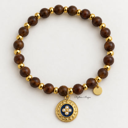 Pulseira Caramujo Safira