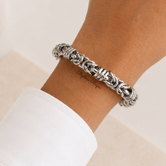 Pulseira Elos Reais Prateada