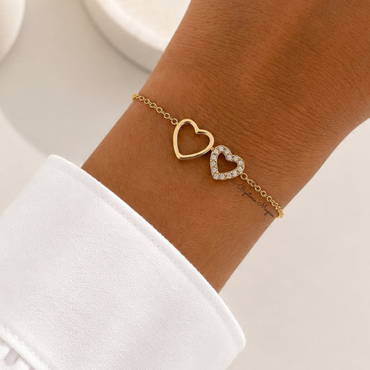 Pulseira Corações Eternos