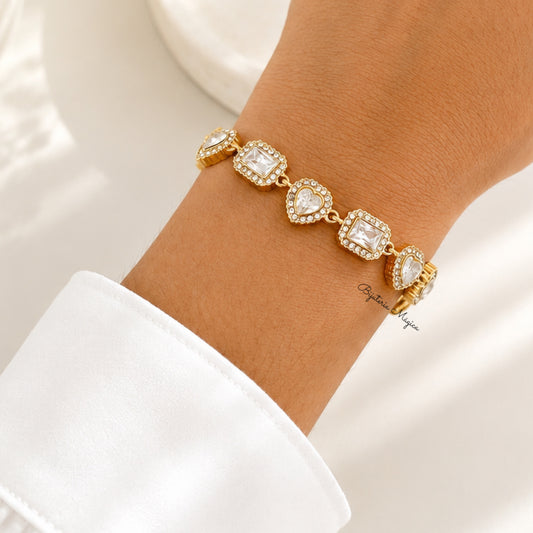 Pulseira Elegância Cristal