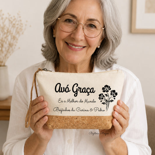 Bolsa Personalizada em Cortiça Natural
