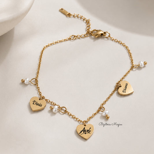 Pulseira Personalizada “Amor de Avó”