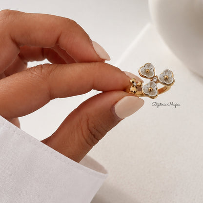 Anel Jardim de Pérola