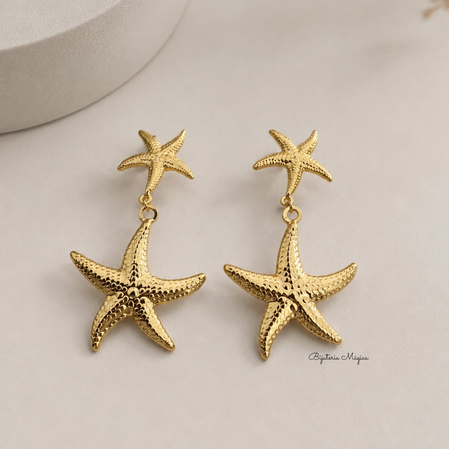 Brincos Dupla Estrela do Mar