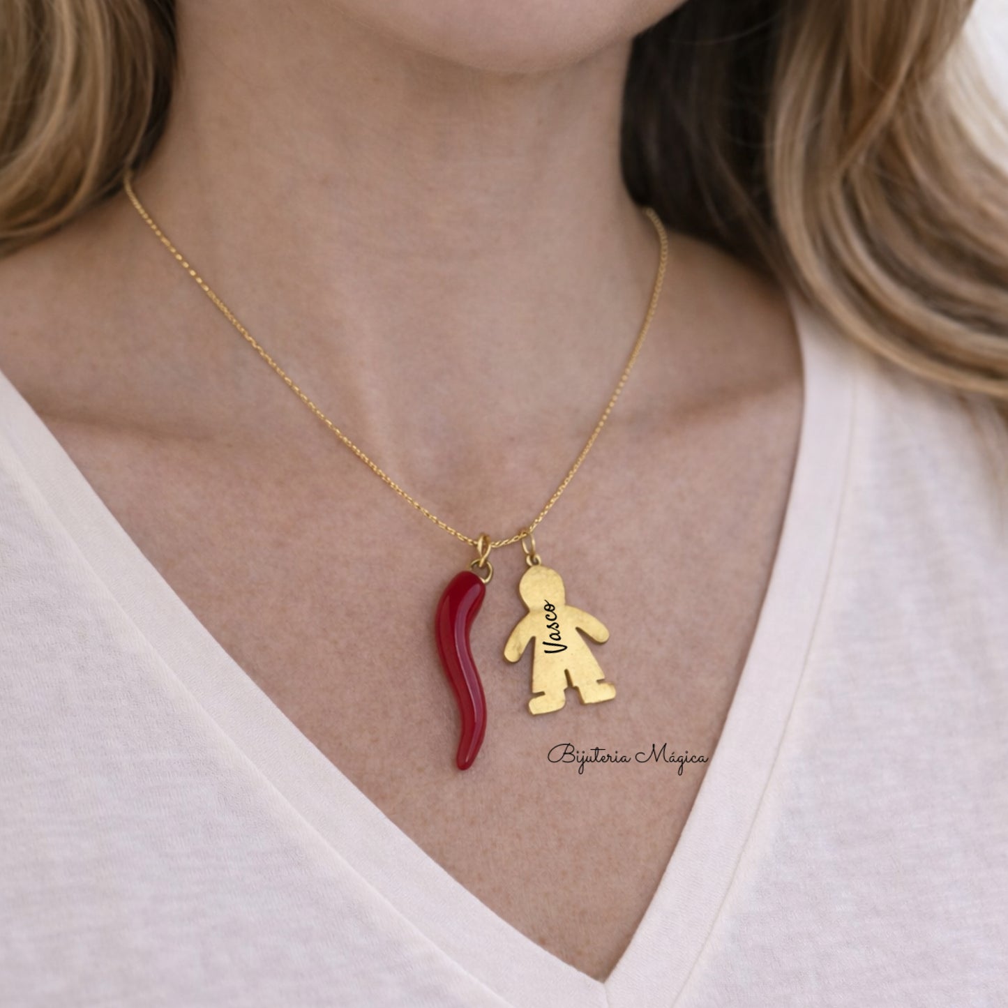 Colar Personalizado Proteção & Amor