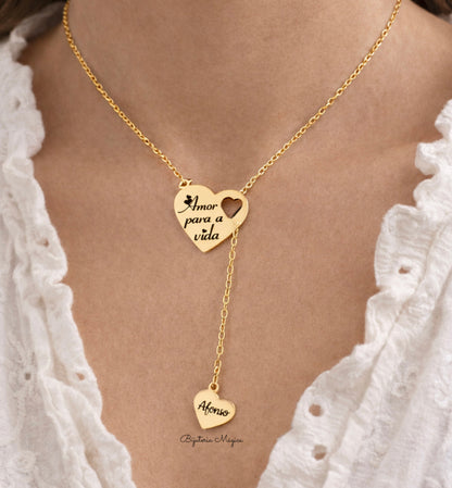 Colar Amor Para a Vida Personalizado