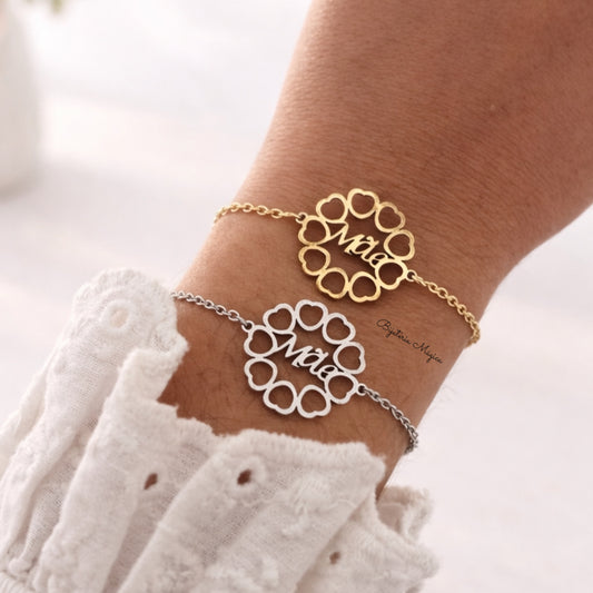 Pulseira Mãe Círculo de Amor