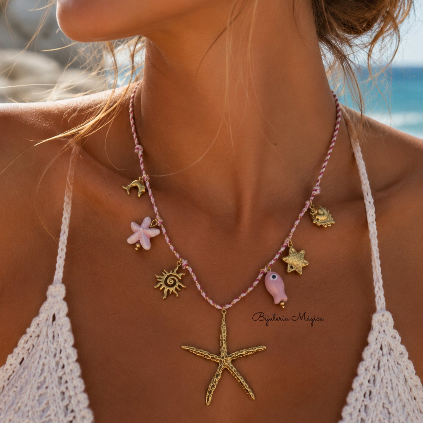 Colar Rosinha
