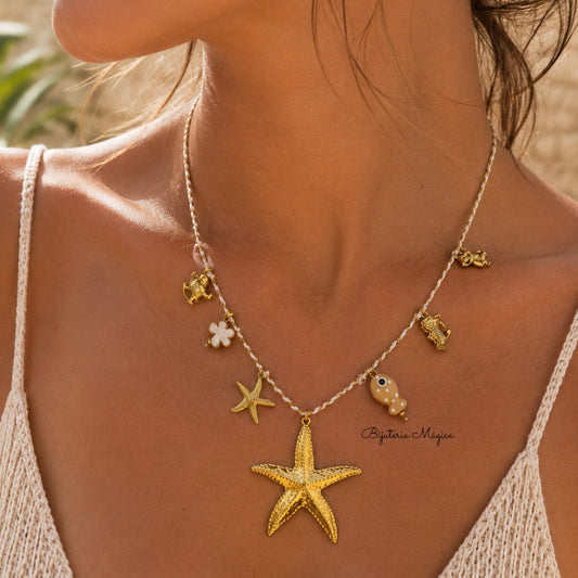 Colar Estrela Dourada