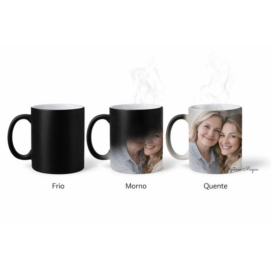 Caneca Mágica Personalizada com Fotografia