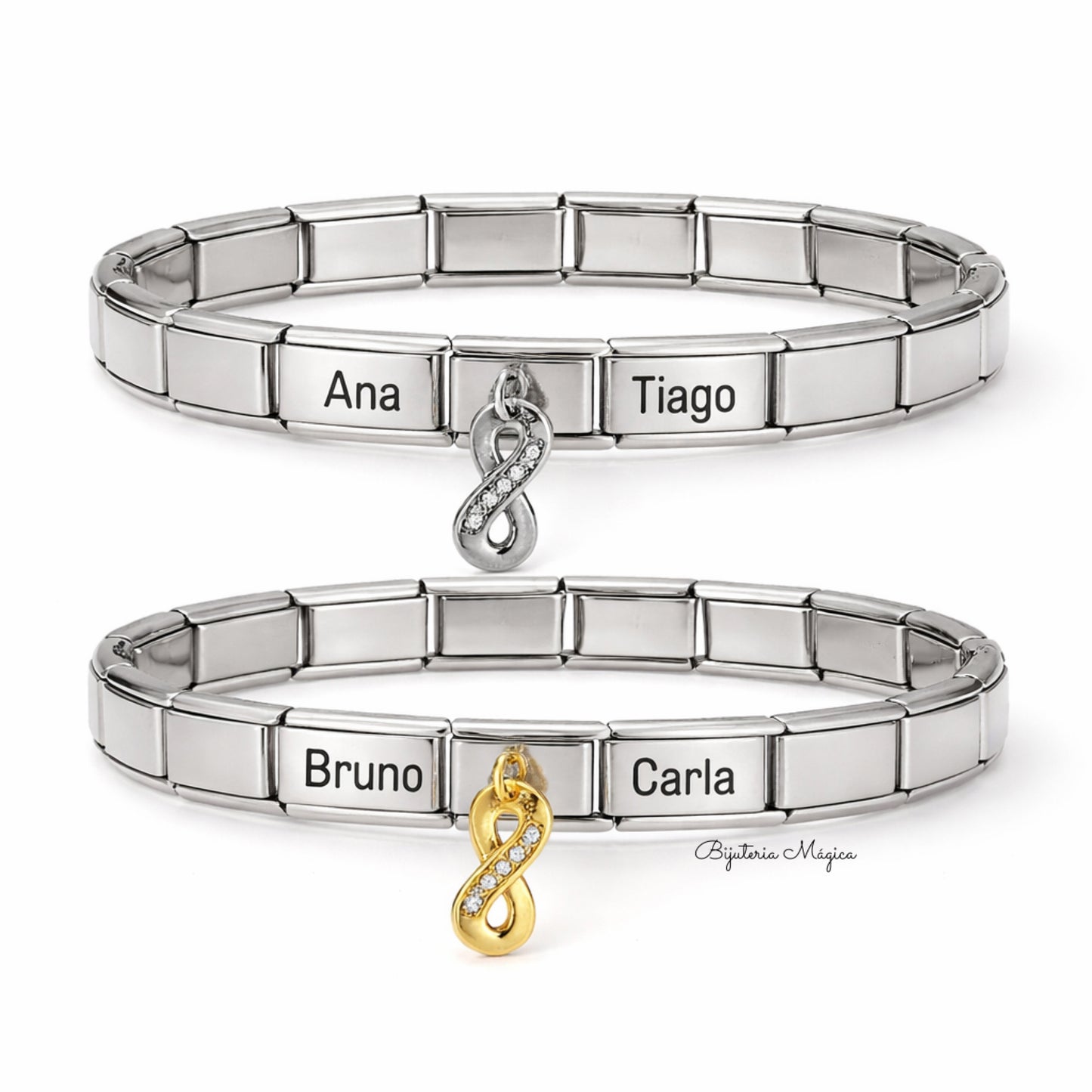 Pulseira Personalizada Infinito