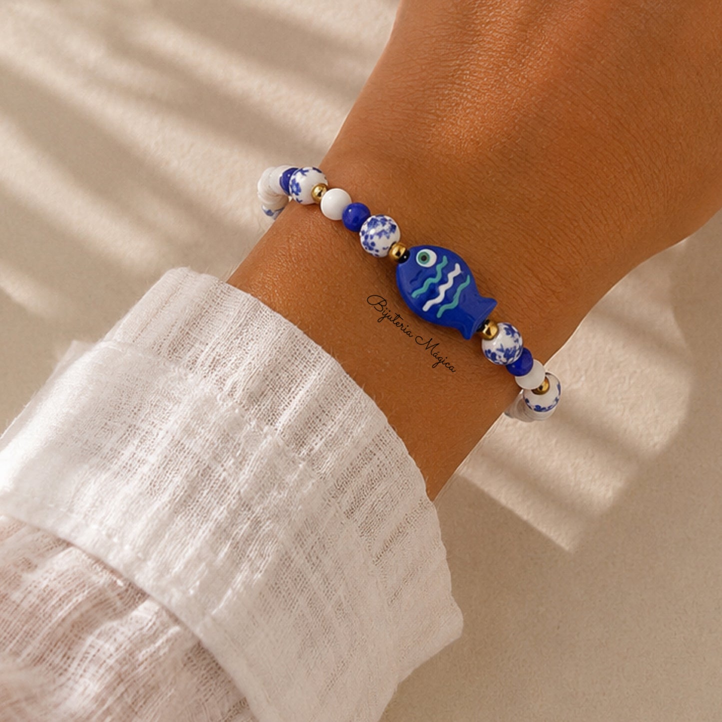 Pulseira Peixinho Azul