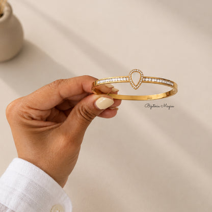 Pulseira Rígida Gota de Luz