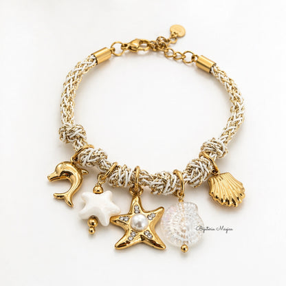 Pulseira Charms Mar Encantado