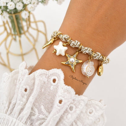 Pulseira Charms Mar Encantado
