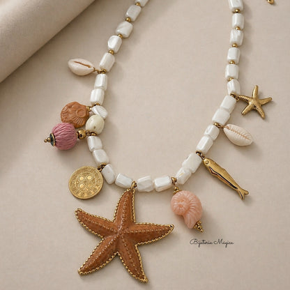 Colar Estrela do Mar Tropical