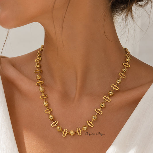 Colar Golden Links