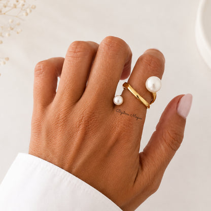 Anel Pearl Duo