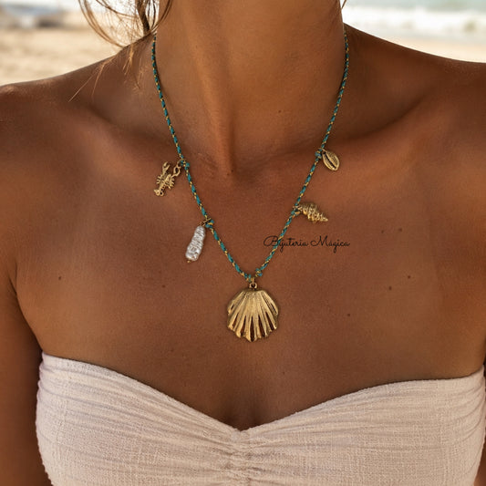 Colar Summer Ocean Concha