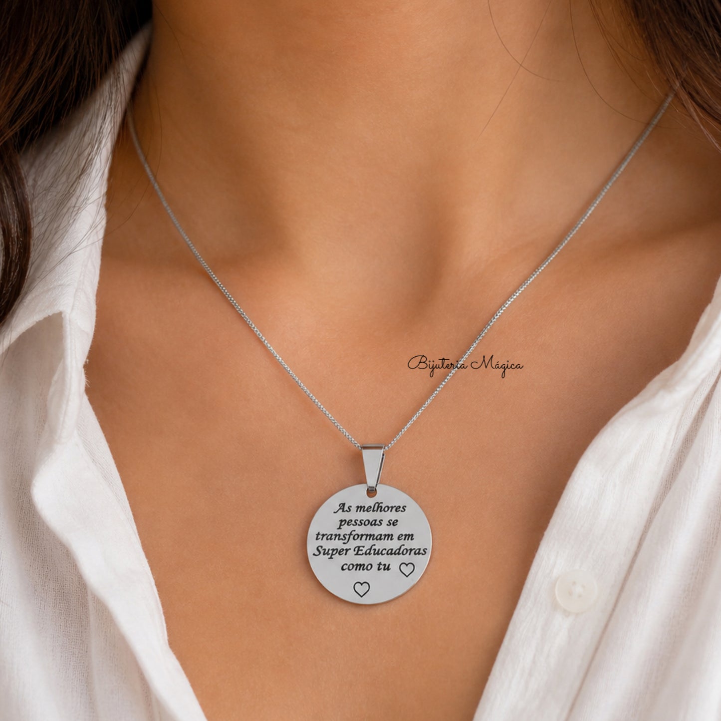 Colar Personalizado “Super Educadora”