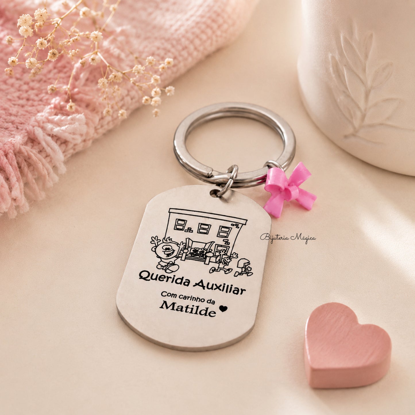 Porta-Chaves Militar “Querida Auxiliar”