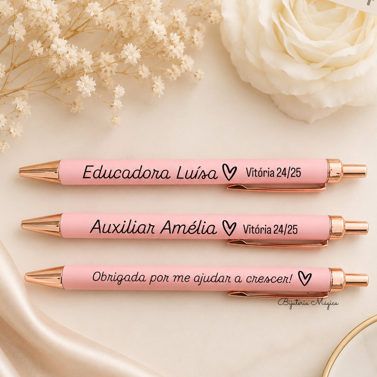 Íman Personalizado para Educadora, Professora ou Auxiliar