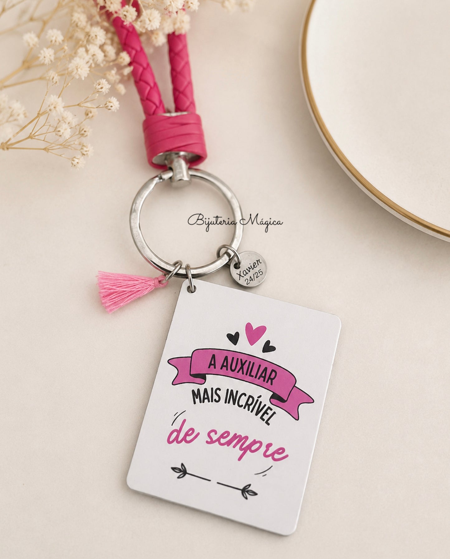 Porta-Chaves “A Auxiliar Mais Incrível de Sempre”