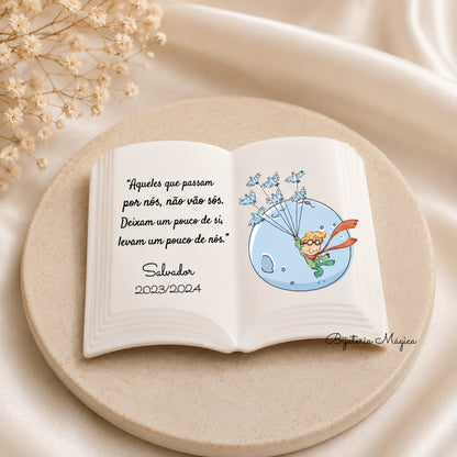 Íman Livro Personalizado Pequeno Príncipe