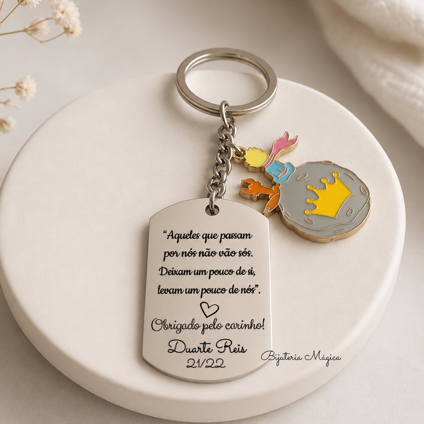 Porta-Chaves Personalizado Principezinho