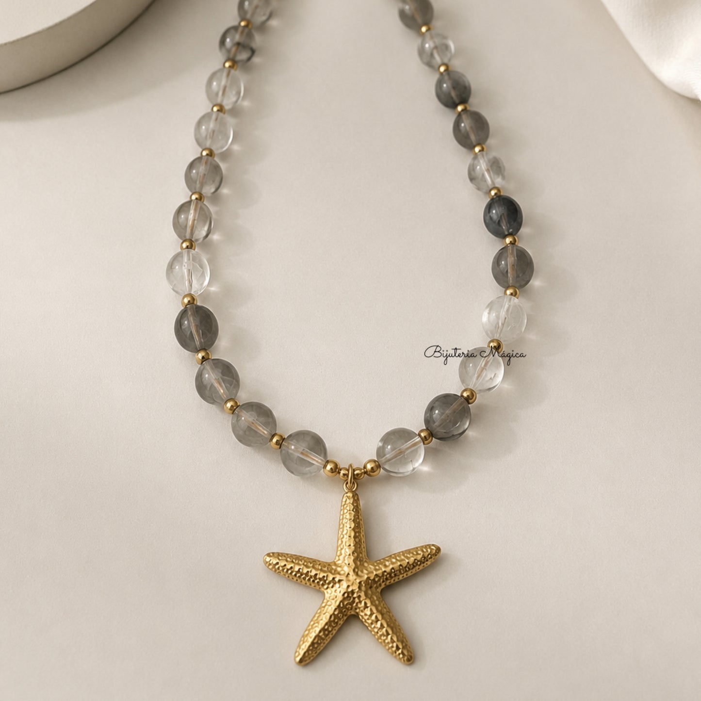 Colar Estrela do Mar em Aço Inoxidável