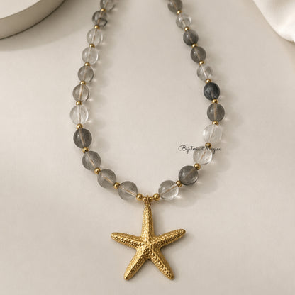 Colar Estrela do Mar em Aço Inoxidável