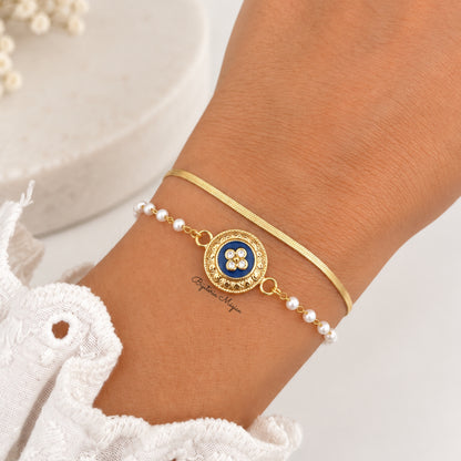 Pulseira Encanto de Pérola