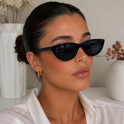 Óculos de Sol Cat Eye Pretos