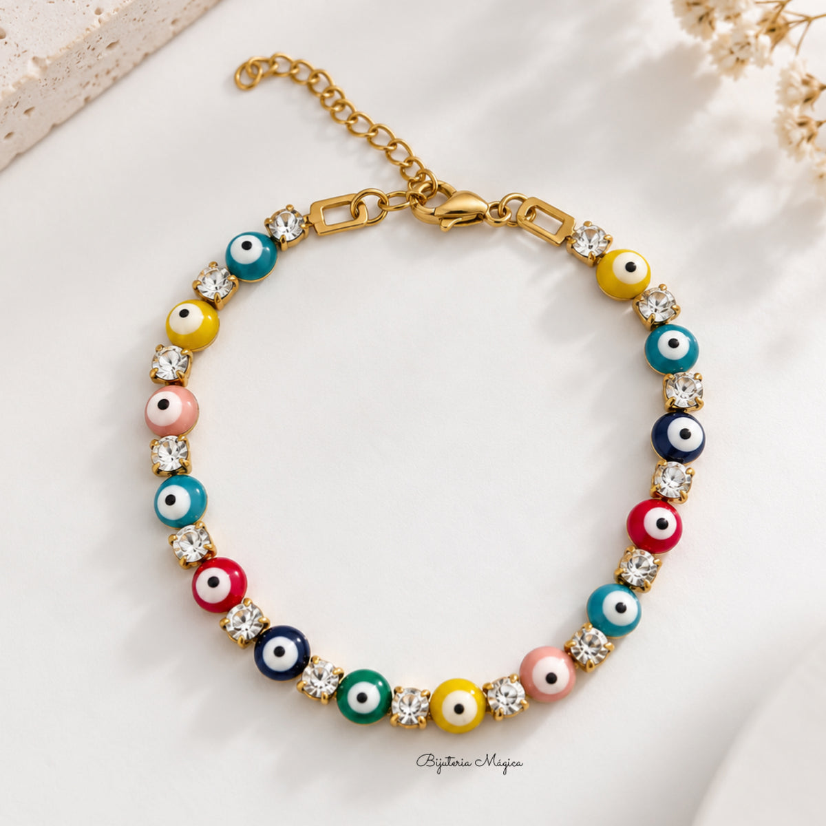 Pulseira Olho Protetor Multicolor