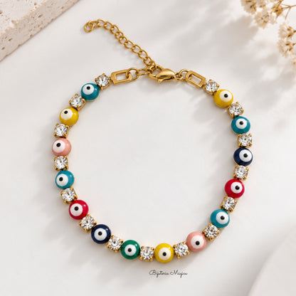 Pulseira Olho Protetor Multicolor