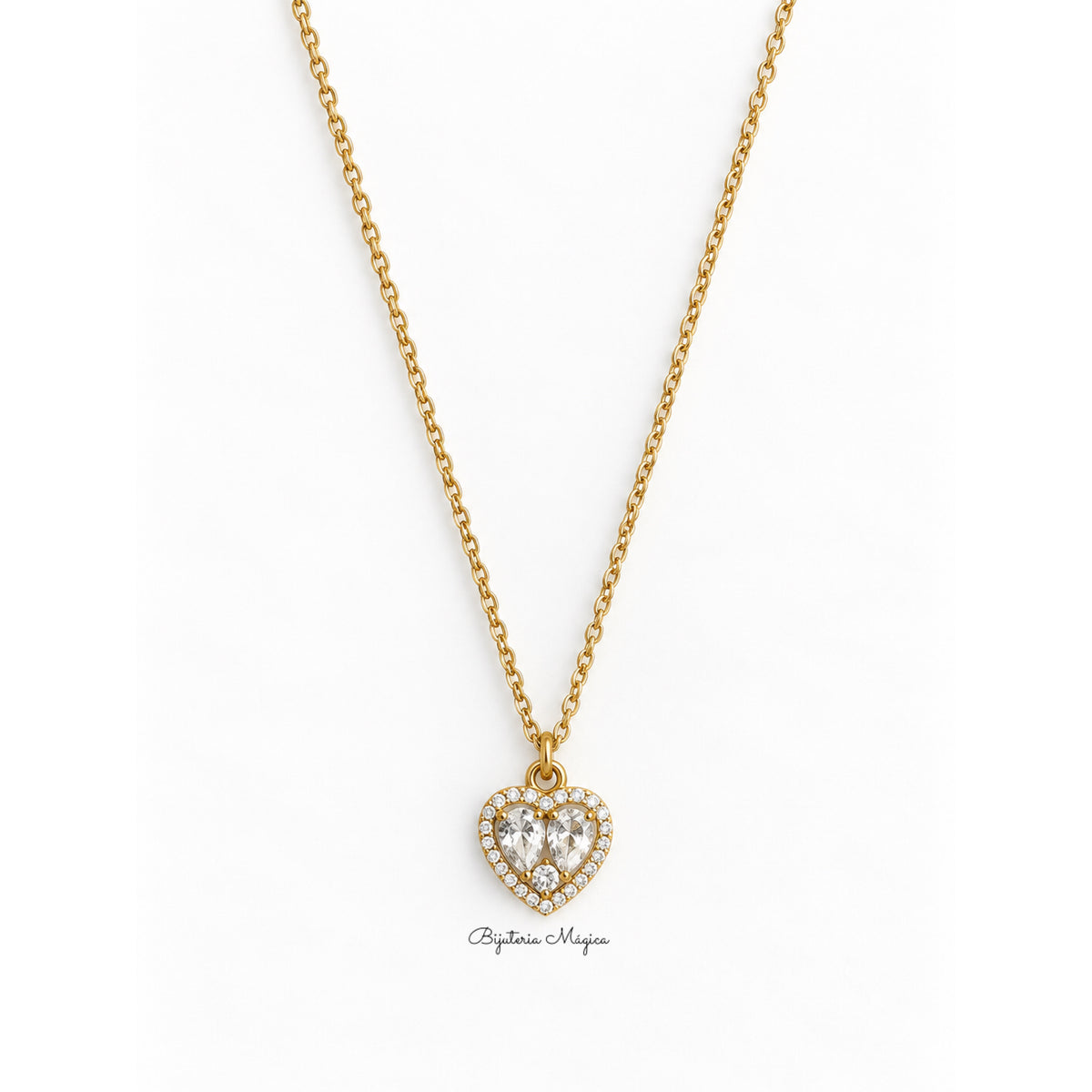 Colar Coração Lumière