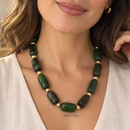 Colar Verde Esmeralda