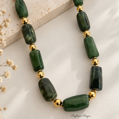 Colar Verde Esmeralda