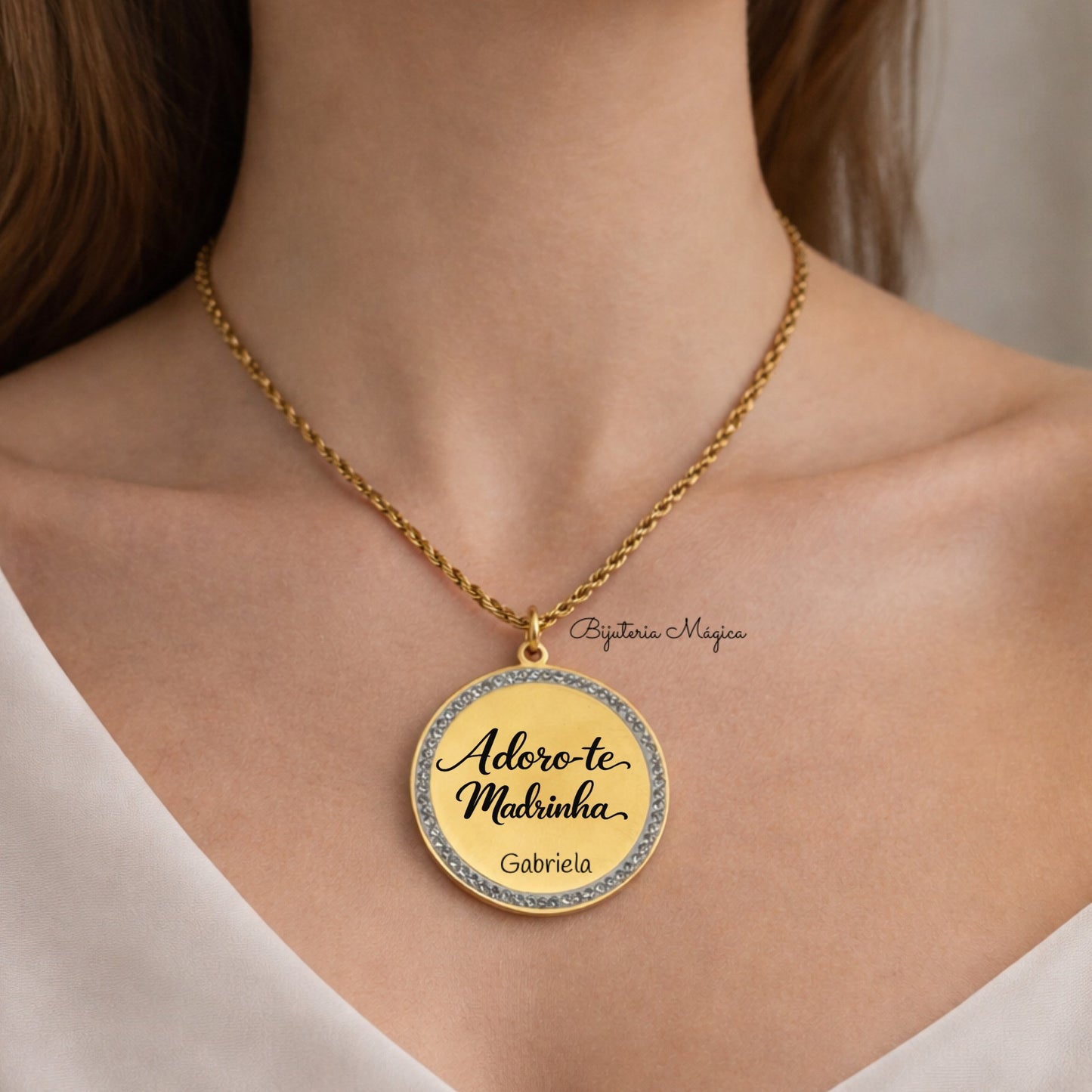 Colar Madrinha Amor Infinito