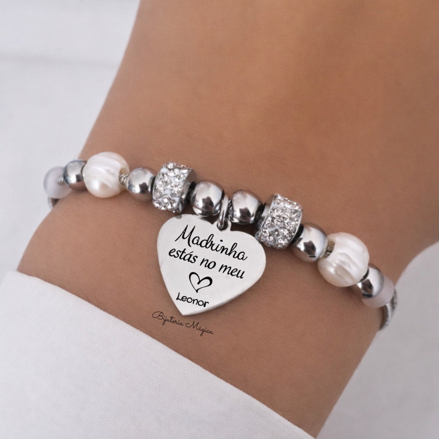 Pulseira Madrinha Estás no Meu Coração