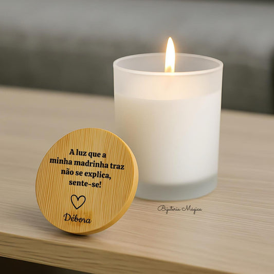 Vela Aromática Luz da Madrinha