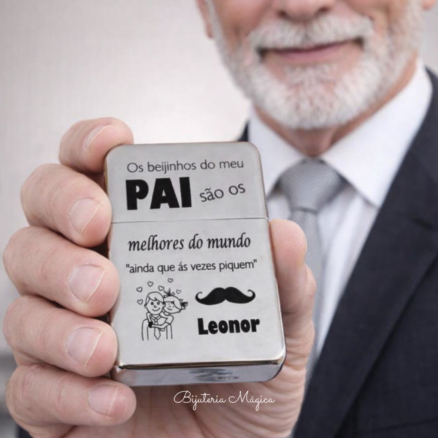 Isqueiro Clássico Personalizado Especial Pai