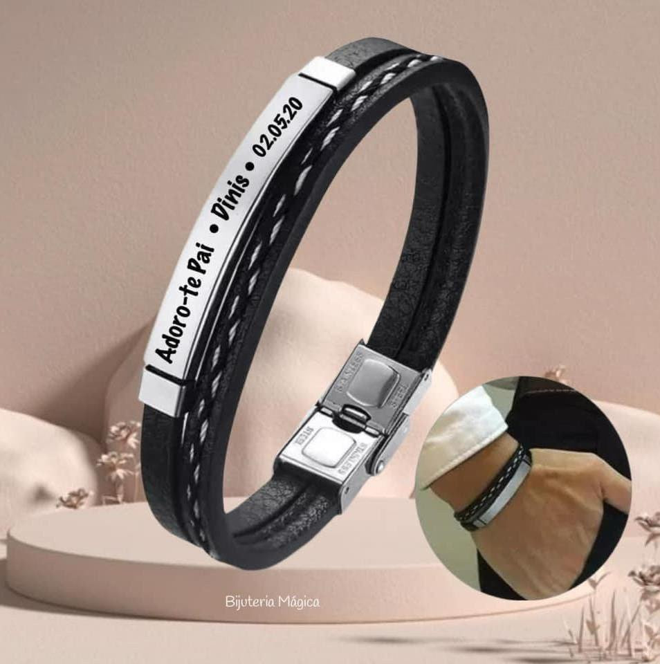 Pulseira Marco Eterno Preta