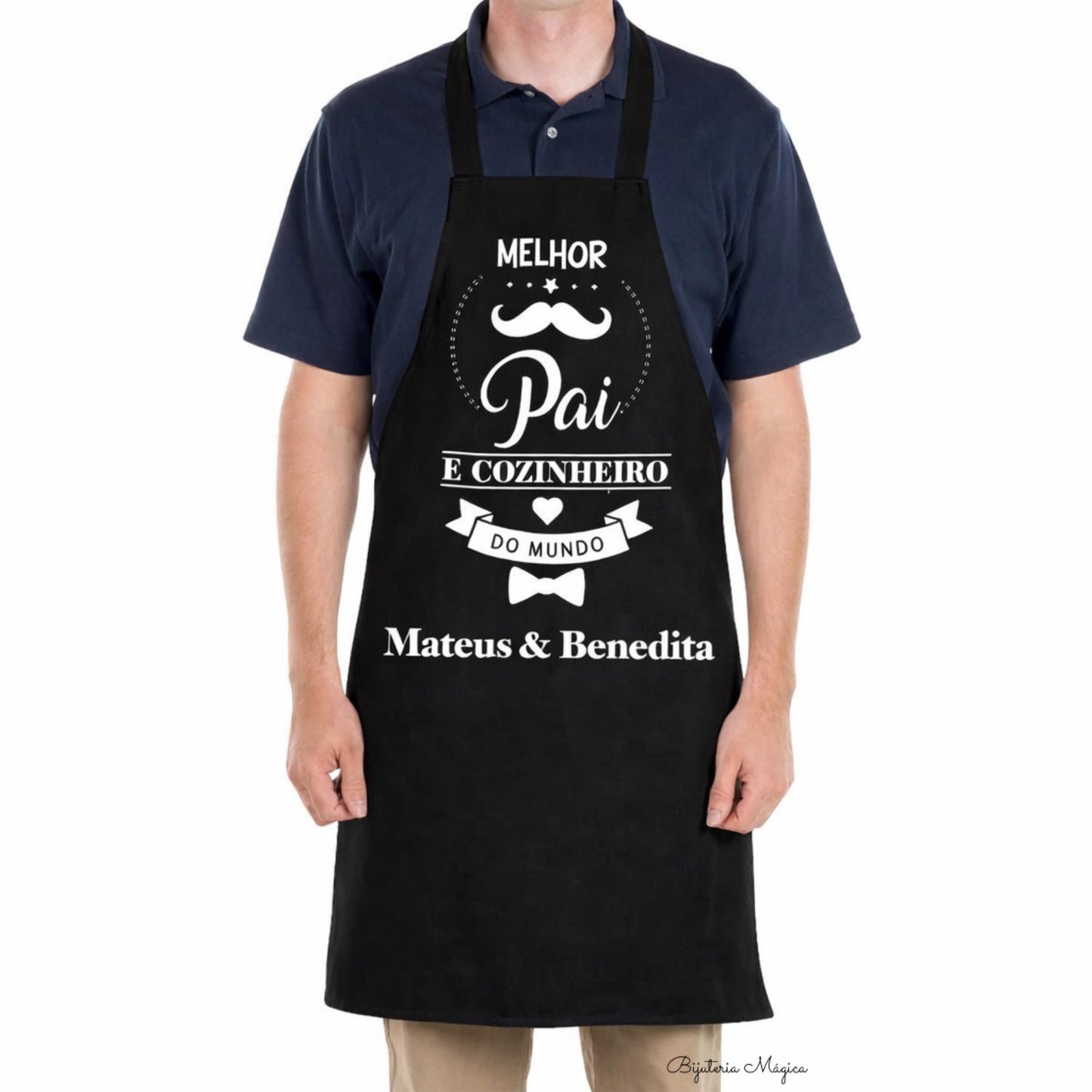 Avental Melhor Pai e Cozinheiro do Mundo