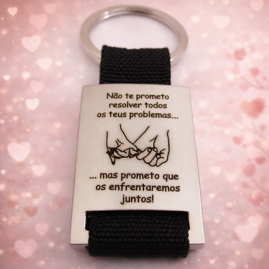 Porta-Chaves Promessa Juntos 