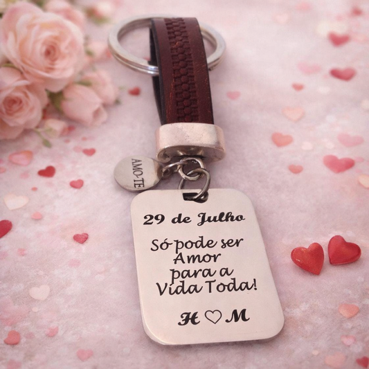 Porta-Chaves Amor Eterno 