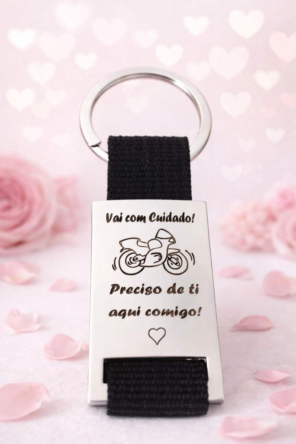 Porta-chaves “Vai com Cuidado”