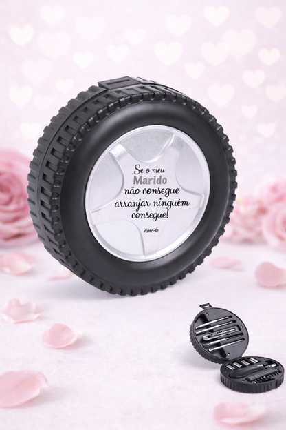 Kit de Ferramentas “Se o meu Marido não consegue, ninguém consegue” – 20 Acessórios