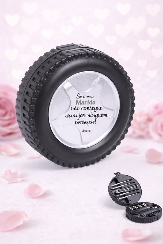 Kit de Ferramentas “Se o meu Marido não consegue, ninguém consegue” – 20 Acessórios